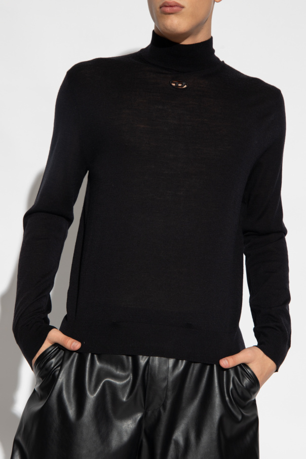 Black K GIL turtleneck sweater Diesel Vitkac Spain